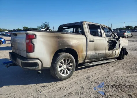 2022 Chevrolet Silverado C1500 Custom from USA, damaged, VIN 3GCPABEK6NG580083